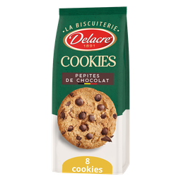 DELACRE La Biscuiterie Cookies con Pepitas de Chocolate 136 g