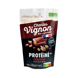 CHARLES VIGNON Muesli croustillant protéiné chocolat bio CHARLES VIGNON