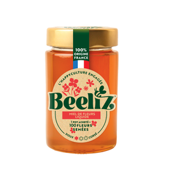 BEELIZ Miel de Fleurs Liquide Doux de France