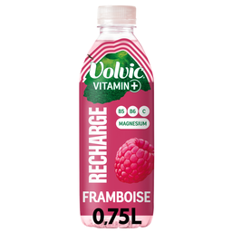 VOLVIC Eau aromatisée saveur framboise Vitamin+ 6 x 75 cl