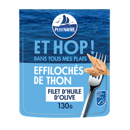 PETIT NAVIRE Shredded Tuna Olive Oil Fillet 130 g