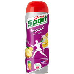 SIROP SPORT Xarope sabor tropical 60 cl