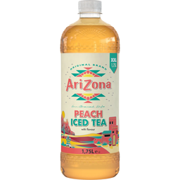ARIZONA Bebida de té helado con té verde sabor melocotón 1.75 L
