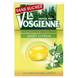 LA VOSGIENNE Bonbons Citron Sans sucres LA VOSGIENNE