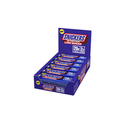 MARS Boîte Snickers Hi Protein Low Sugar Bar (12x57g) | Original | Barres Protéinées