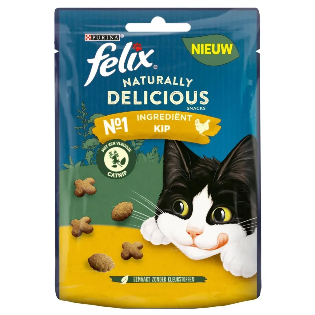 Felix Naturally Delicious 50Gr Chicken & Catnip