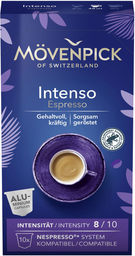 MOVENPICK Café capsules intenso espresso N°8 compatible nespresso x10