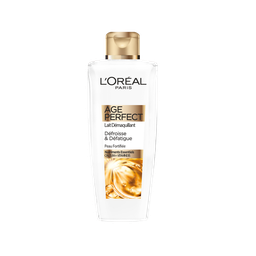 Lait Démaquillant Visage Peau Mature Nettoie et Défatigue Age Perfect L'OREAL PARIS