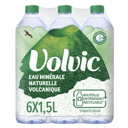 VOLVIC Eau Minérale Naturelle Plate