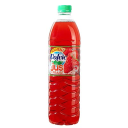 VOLVIC bouteille pet jus de fraise 1,5l