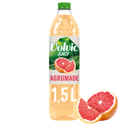 VOLVIC Eau aromatisée Juicy agrumade pamplemousse 1,5l