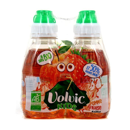 VOLVIC Bio Juicy Fraise 4 x 25 cl