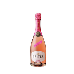KRITER vin mousseux brut rosé: la bouteille de 75cl