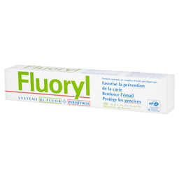 FLUORYL Pasta de dientes con esencias naturales de menta 75 ml