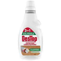 DESTOP Gel entretien canalisations écologique au vinaigre blanc 750 ml