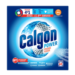 CALGON Power Pó anticalcário para máquina de lavar 3 em 1 60 lavagens 1,5 kg