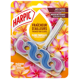 HARPIC Toilet Block Tropical Flowers Active Fresh x2
