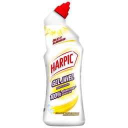 HARPIC Toilet Gel Bleach Shine and Whiteness Lemon Grapefruit 750 ml