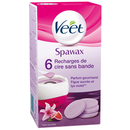 VEET Cera Quente Corporal Figo Doce e Lírio Violeta Spawax - 150g