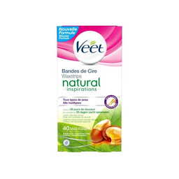 VEET Bandas de Cera Argão X40