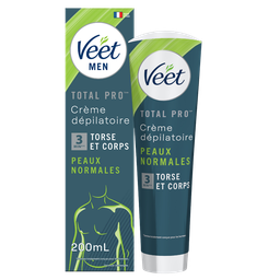 VEET Creme depilatório homem corpo e pernas 200 ml