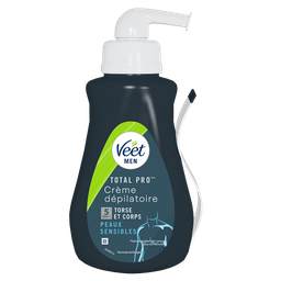 VEET Men Creme depilatório corpo e pernas peles sensíveis 400 ml