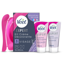 VEET Crema decolorante expert especial rostro 2 x 30 ml