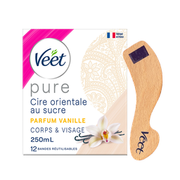 VEET Cera caliente de azúcar pura aroma vainilla 250 ml