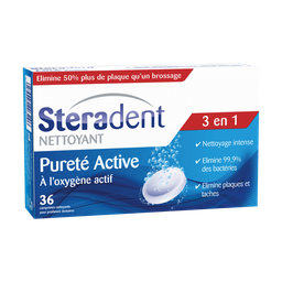 STERADENT Nettoyant Pureté Active x36