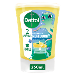 DETTOL Savon Liquide Recharge Mains Citron Action Anti-Bactérienne