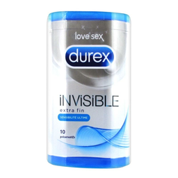 DUREX preservatif Invisiblex10