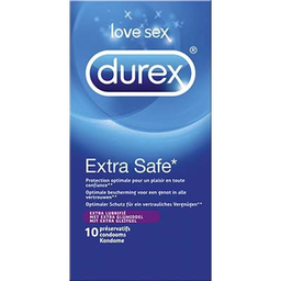 DUREX préservatifs extra safe: la boîte de 10