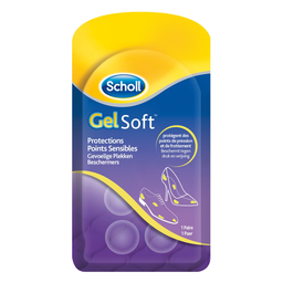 SCHOLL Sensitive Points Discretionary Anti-Friction Plasters 6 pads