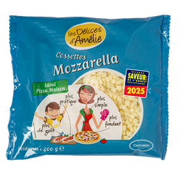 LES DELICES D'AMELIE Mozzarella pour Pizza LES DELICES D'AMELIE