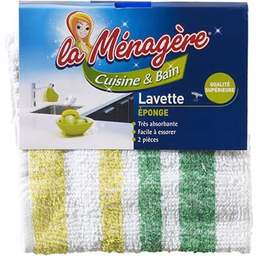 LA MENAGERE 2 Terry Cloth Towels 32X32