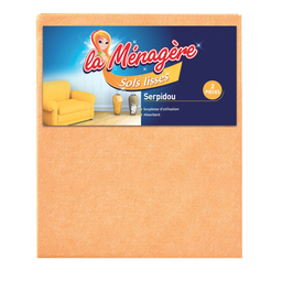 LA MENAGERE Serpidou Floor Cloth 2-pack