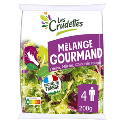 LES CRUDETTES Salade Mélange Gourmand LES CRUDETTES