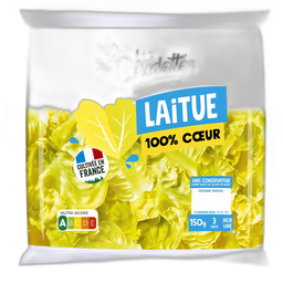 LES CRUDETTES Salade Cœur de laitue LES CRUDETTES