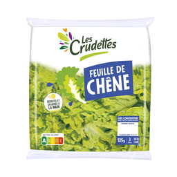 LES CRUDETTES Salade feuille de chêne 125 g