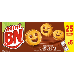 BN Biscuits mini goût chocolat