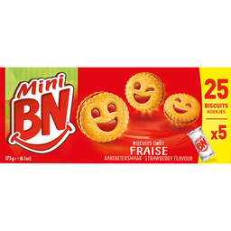 BN Biscuits mini goût fraise