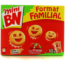 BN mni gouters fraise 350g