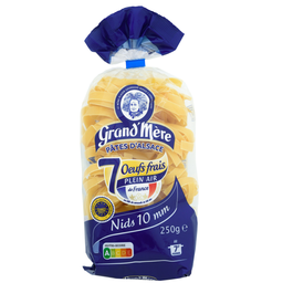 GRAND'MERE Massa da Alsácia Ninhos 10mm 7 Ovos Frescos 250 g