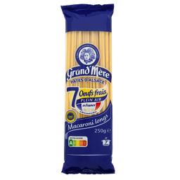 GRAND'MERE Macarrão longo massa da Alsácia com ovos frescos 250 g