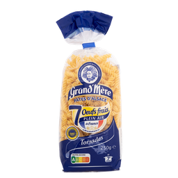 GRAND'MERE Massa da Alsácia Fusilli com ovos frescos 250 g