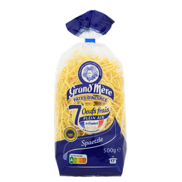 GRAND'MERE Spaetzle Pasta 7 Fresh Eggs 500 g