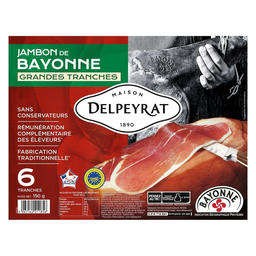 DELPEYRAT Jambon Bayonne IGP 150 g