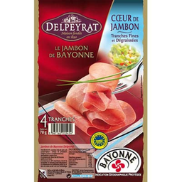 DELPEYRAT Jambon sec Bayonne 70 g