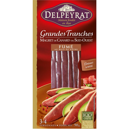 DELPEYRAT Grde Tranch Magret Cnd Fume 90 g