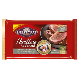 DELPEYRAT Magret Cnd Poivre Papilot 340 g